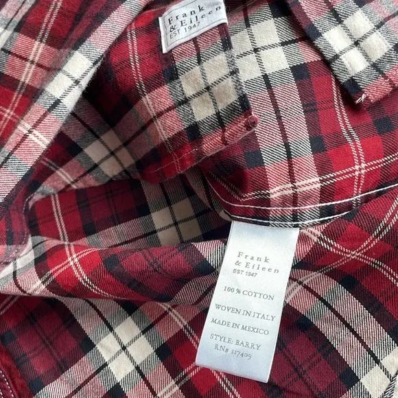 🆕FRANK & EILEEN Barry Flannel Shirt